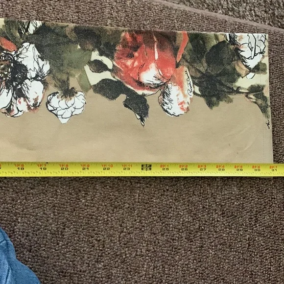 Roberto Cavalli Floral and letters Vintage Straight pants made in Italy - Picture 15 of 16